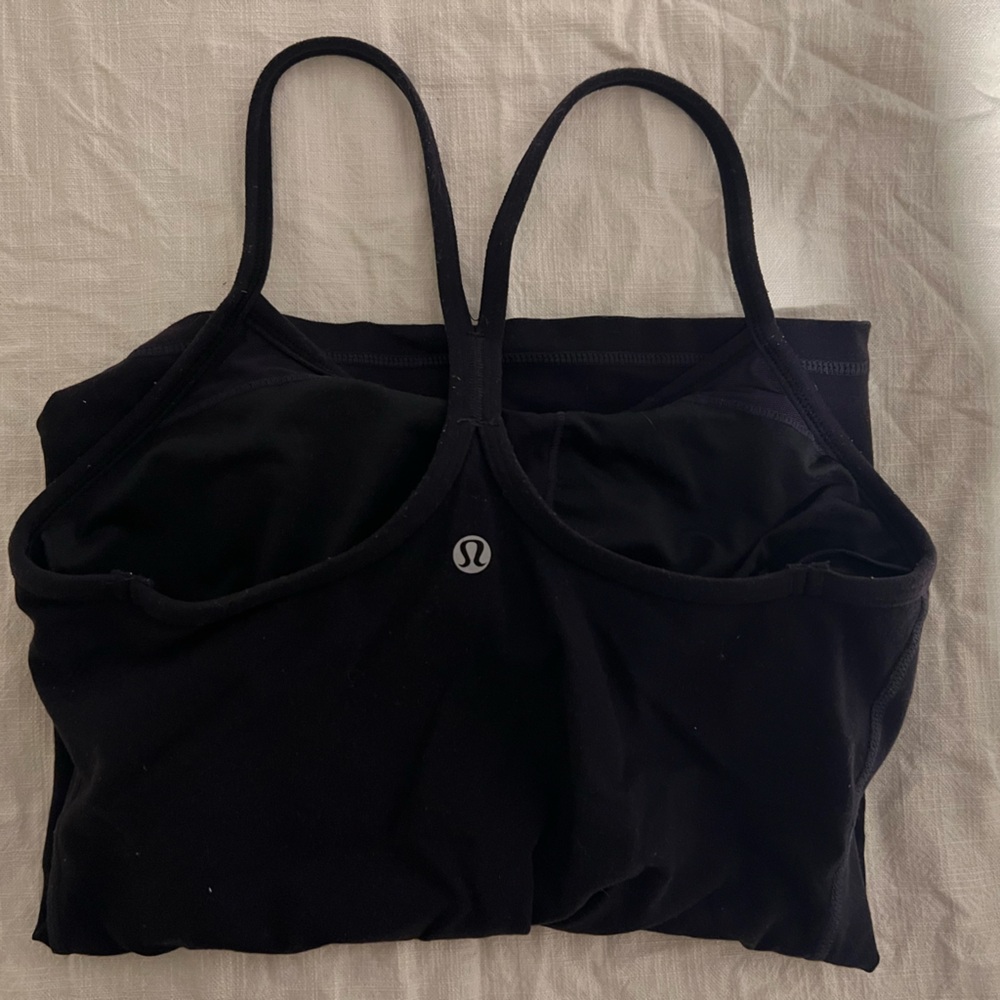 Lululemon Dark Purple Strappy Tank Top